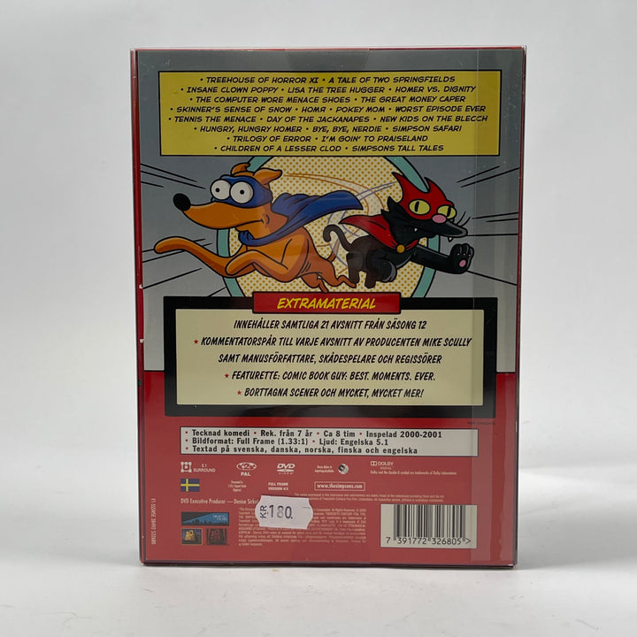 The Simpsons Säsong 12 Limited Edition DVD-box