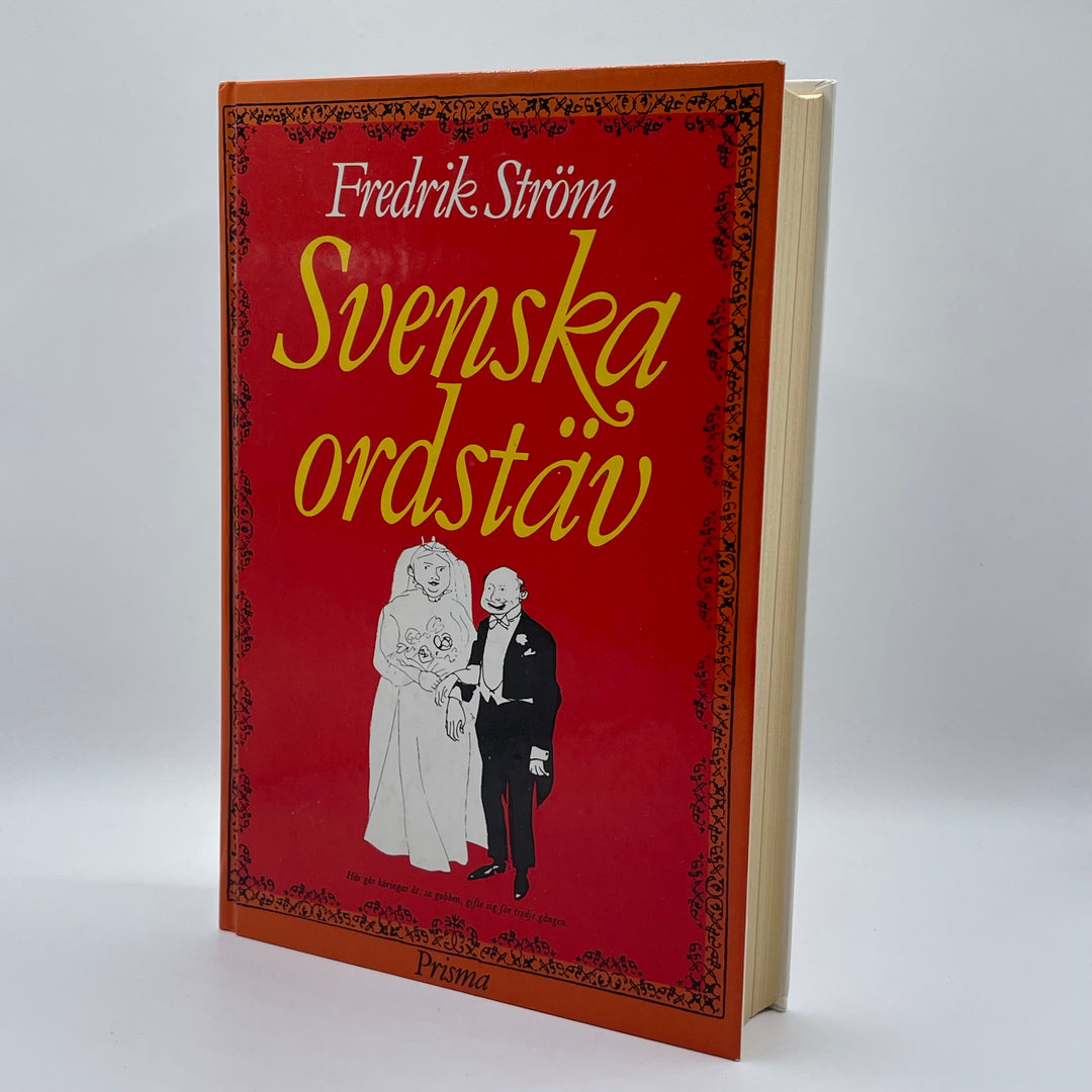 Charmig bok Svenska Ordstäv av Fredrik Ström