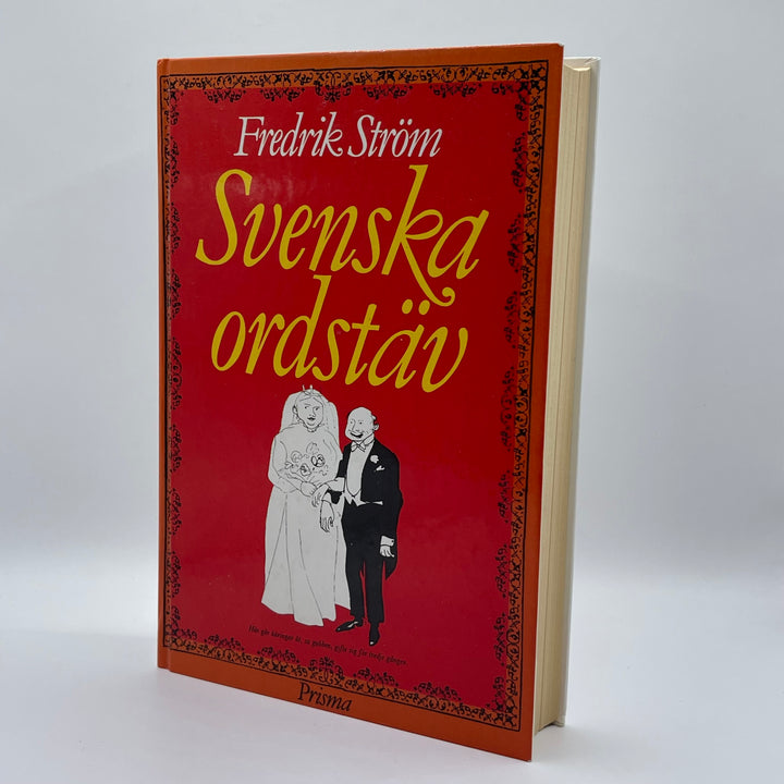 Charmig bok Svenska Ordstäv av Fredrik Ström