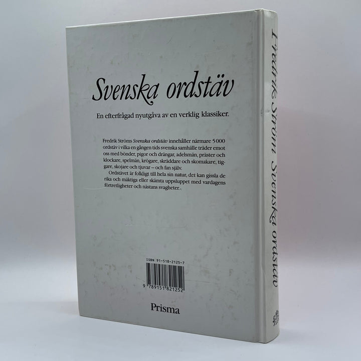 Charmig bok Svenska Ordstäv av Fredrik Ström