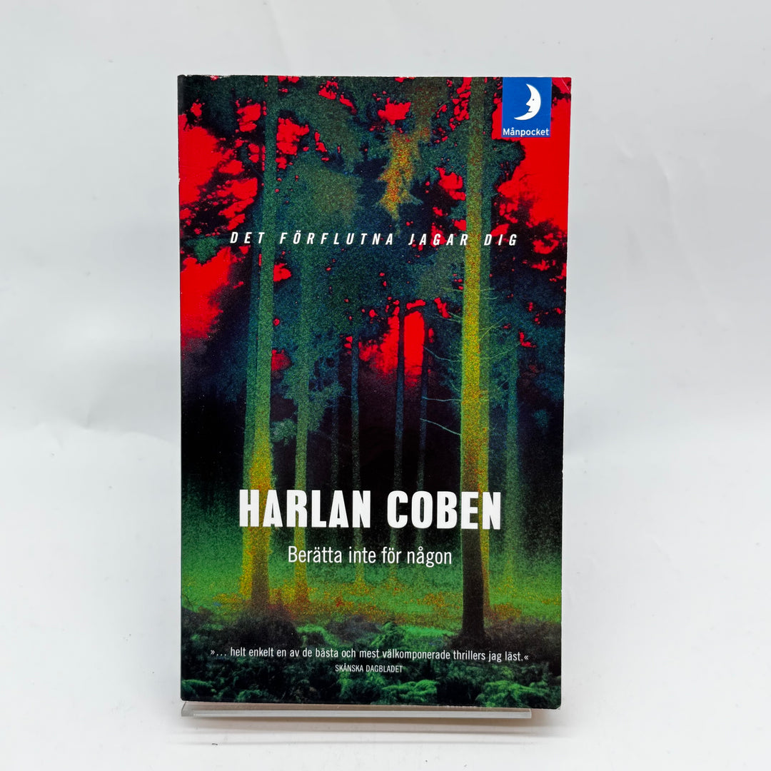 Harlan Coben Thriller "Det förlutna jagar dig" Pocketbok