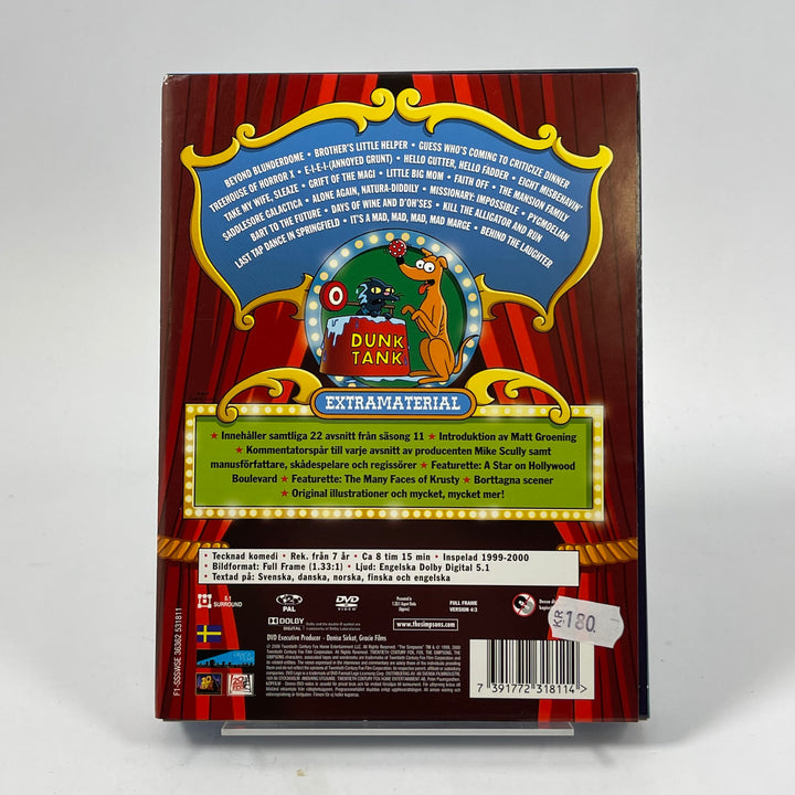 The Simpsons Säsong 11 DVD Begagnad