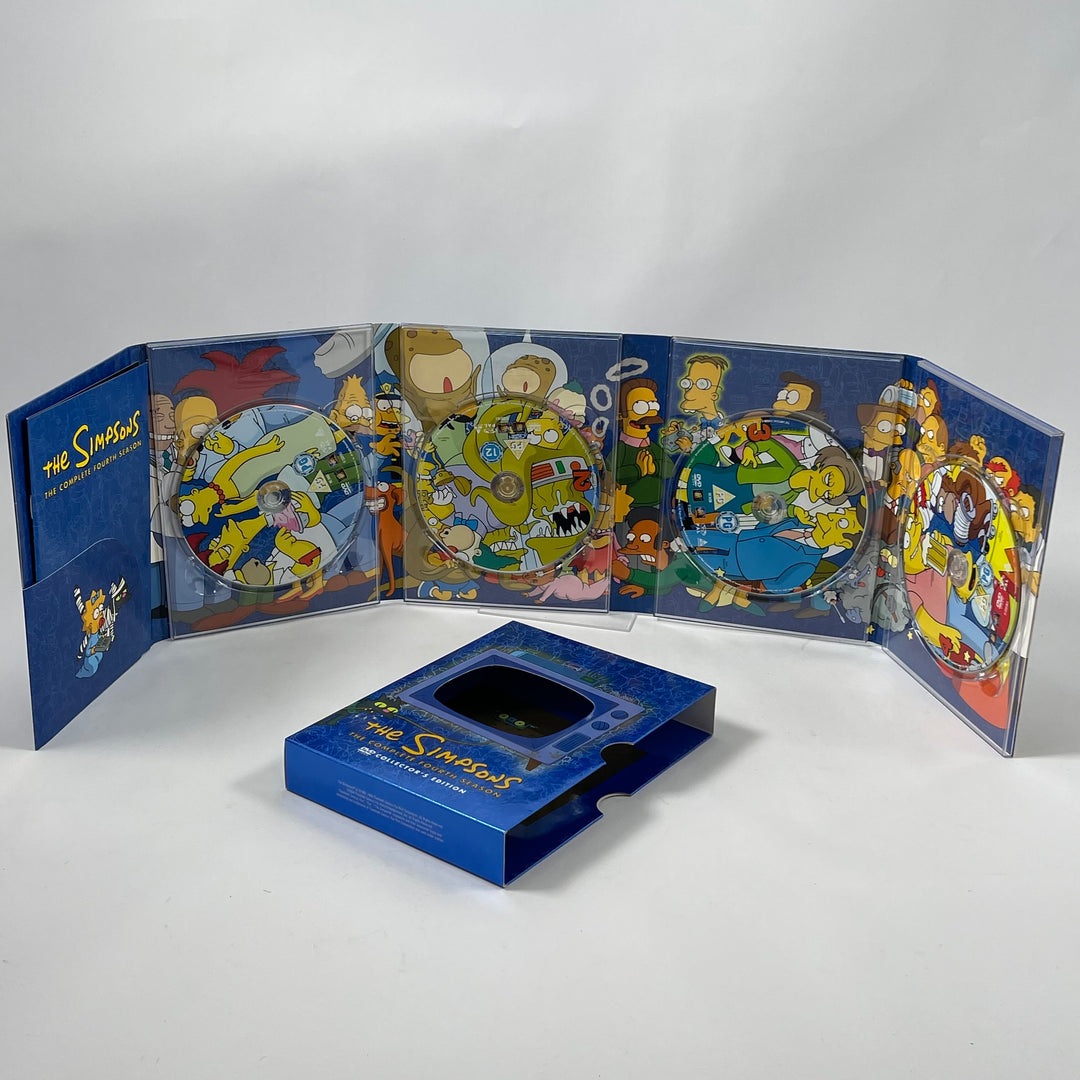 The Simpsons Säsong 4 DVD Samlarutgåva Retro