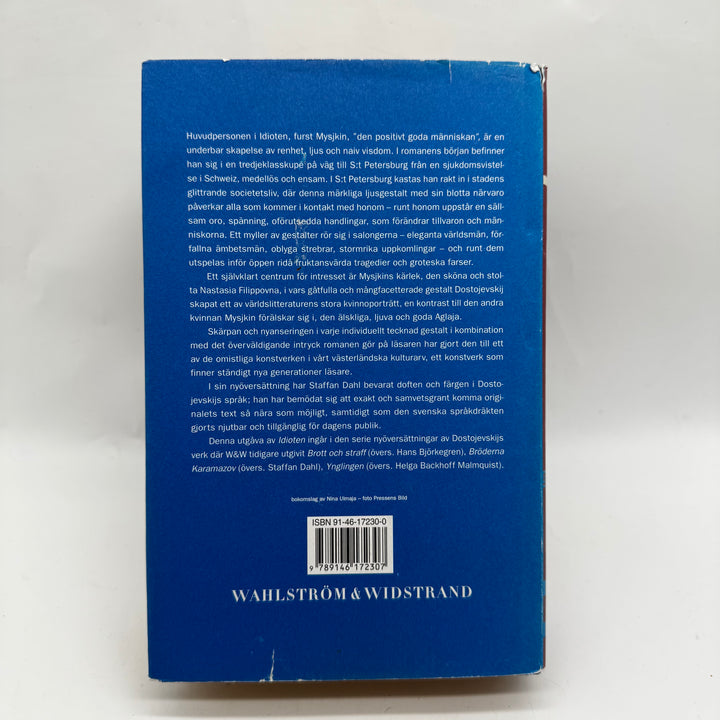 Idioten av Fjodor Dostojevskij begagnad bok