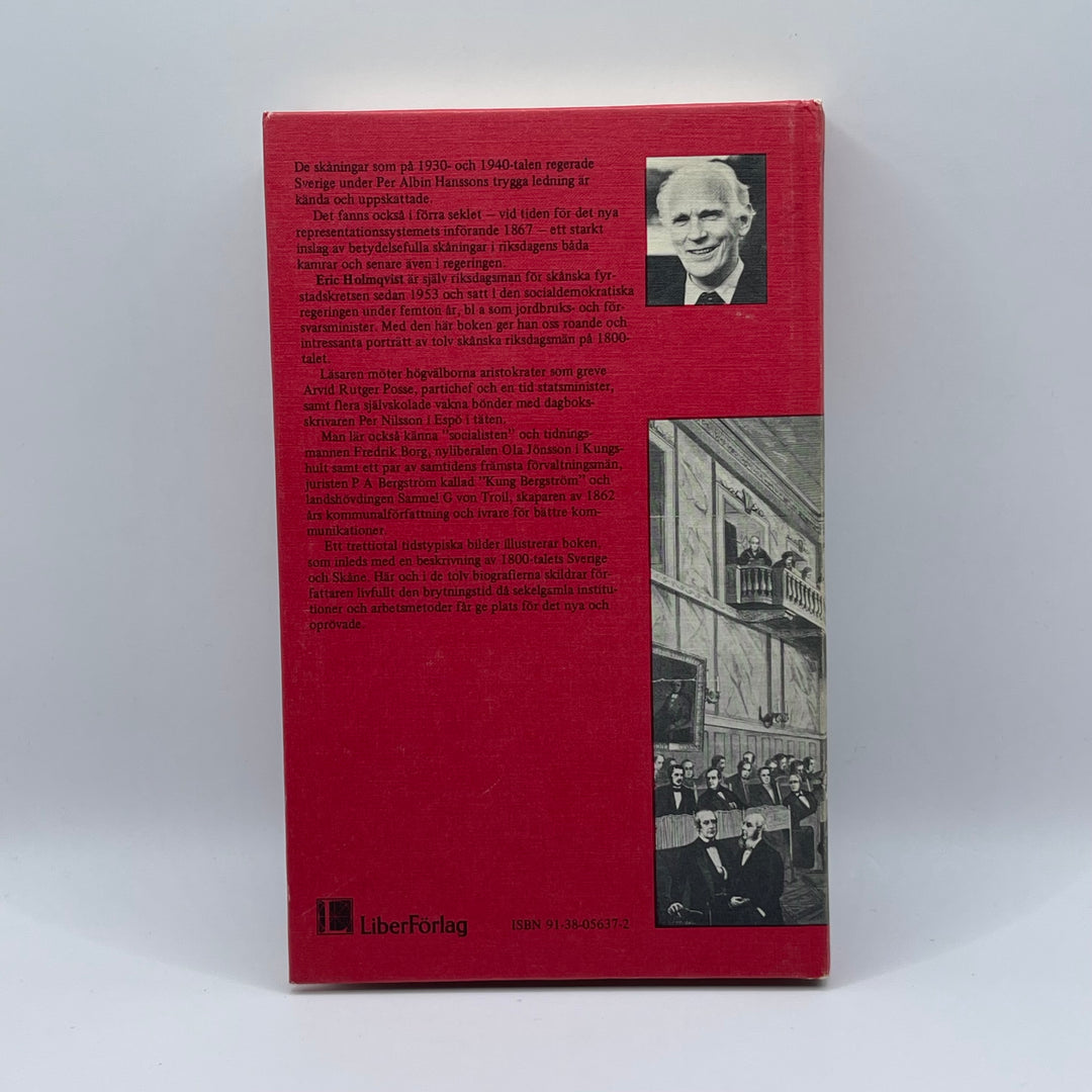 Bok om skånsk historia av Eric Holmqvist