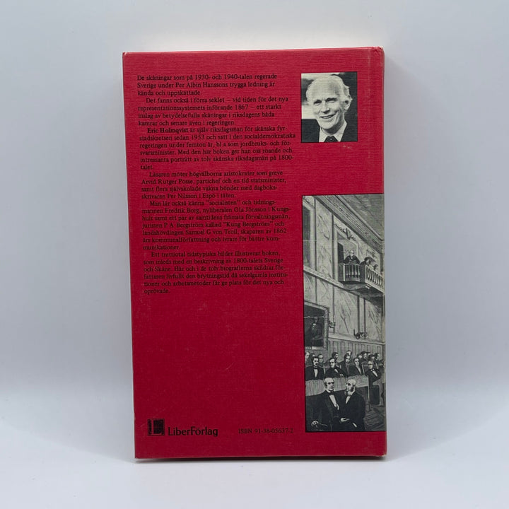 Bok om skånsk historia av Eric Holmqvist