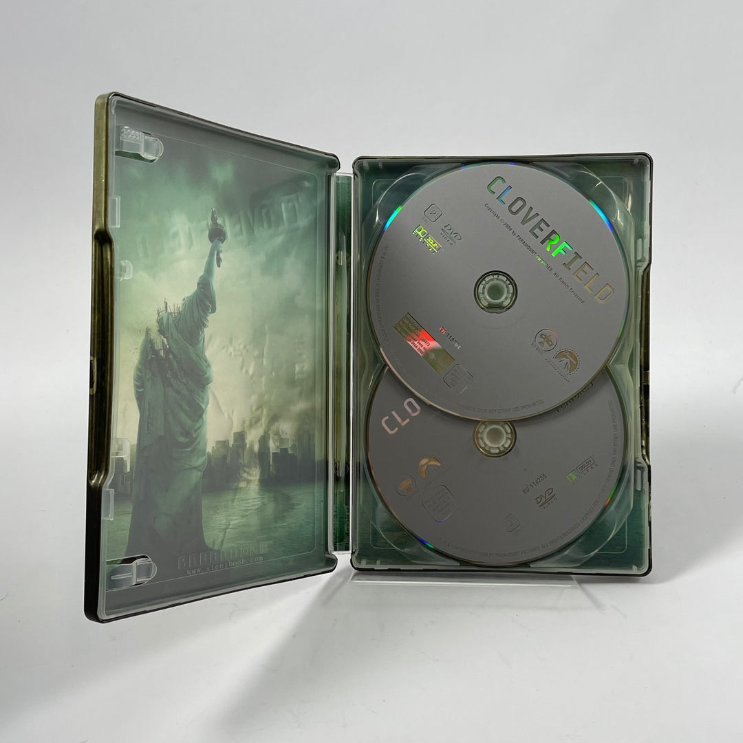 Cloverfield DVD i elegant metallbox