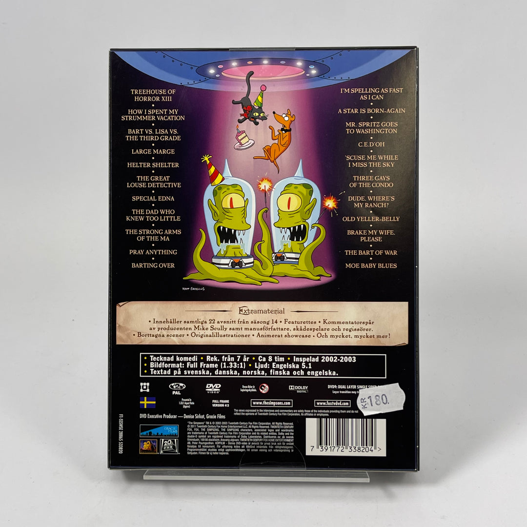 The Simpsons Säsong 14 DVD Fox
