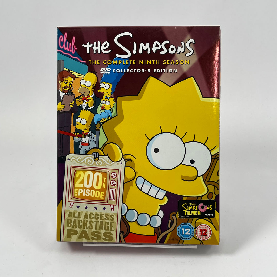 The Simpsons säsong 9 samlarbox retro DVD