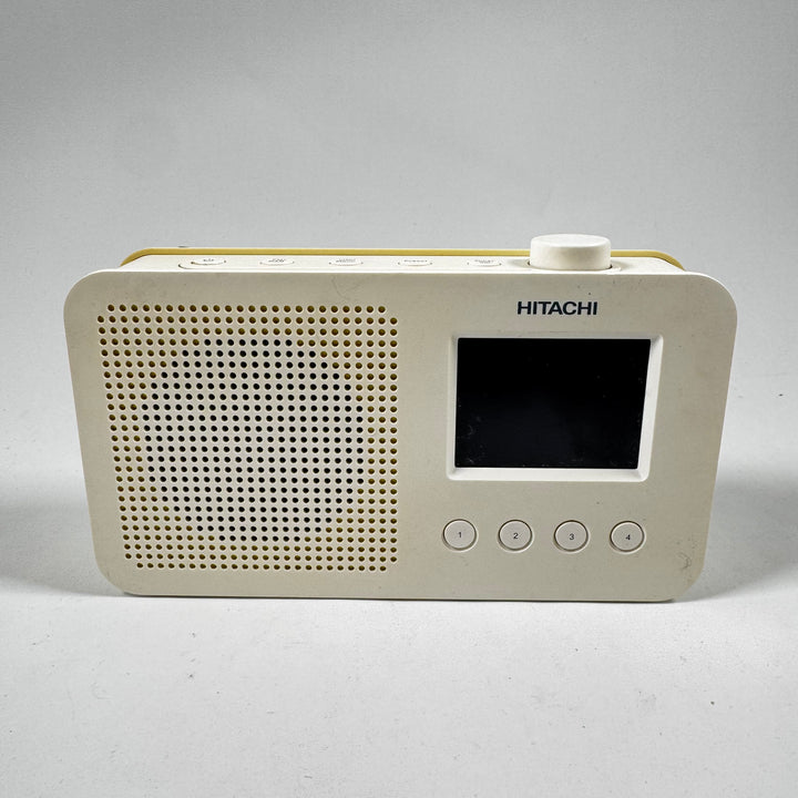 Retro Hitachi radio med digital display