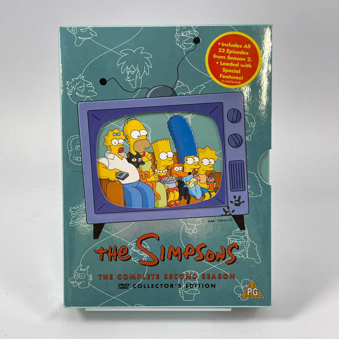 The Simpsons DVD-box Säsong 2 Retro Samlarutgåva