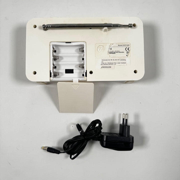 Retro Hitachi radio med digital display