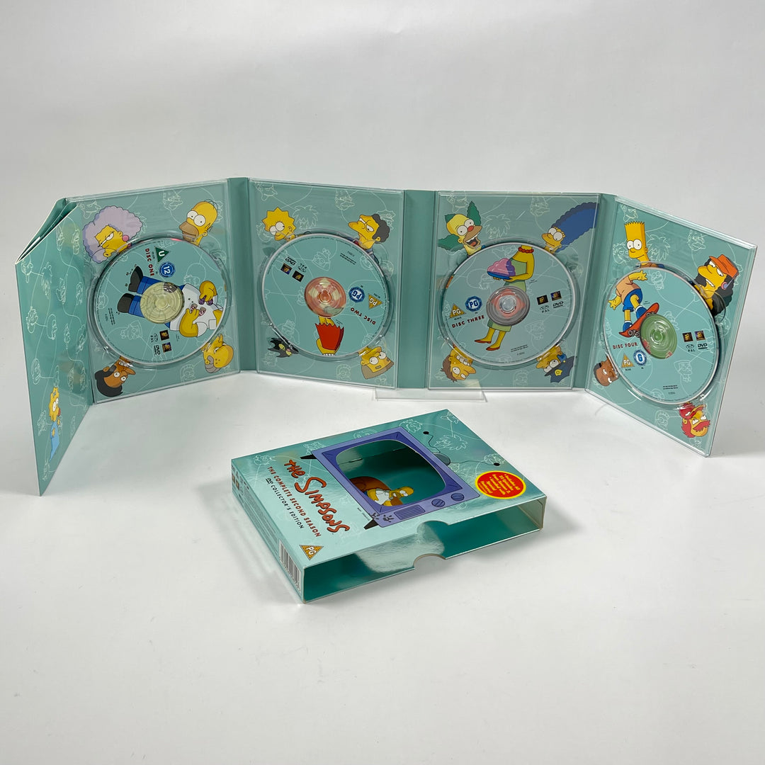 The Simpsons DVD-box Säsong 2 Retro Samlarutgåva