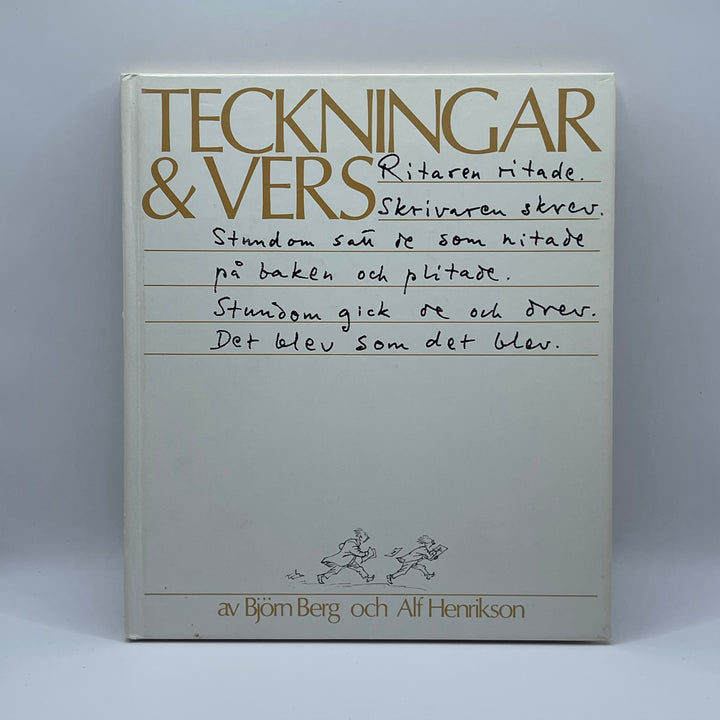 Retro Bok Teckningar & Vers av Berg och Henrikson