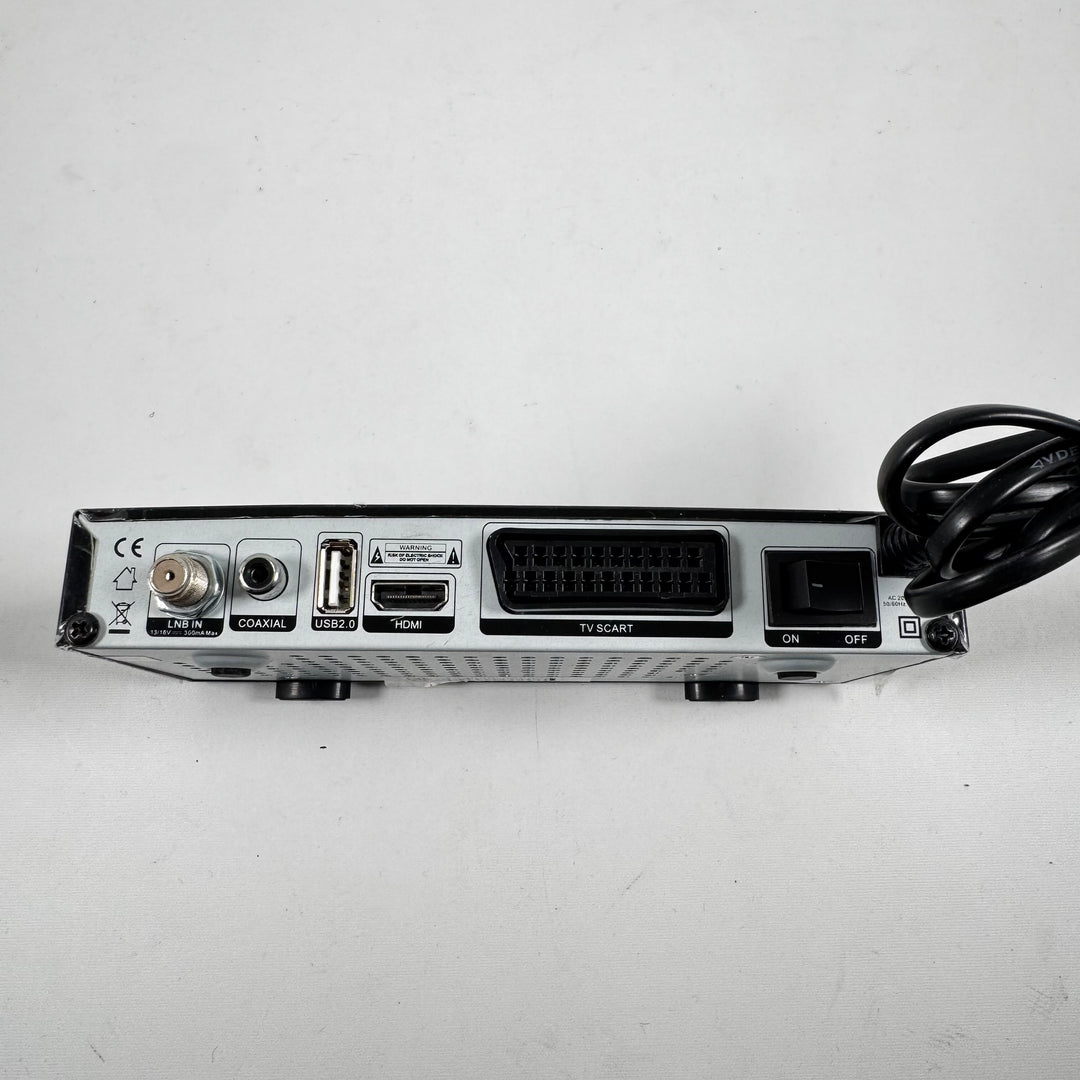 Viasat HD-box i retrostil med HDMI-anslutning