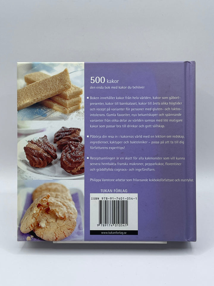 Bok: 500 Kakor av Philippa Vanstone