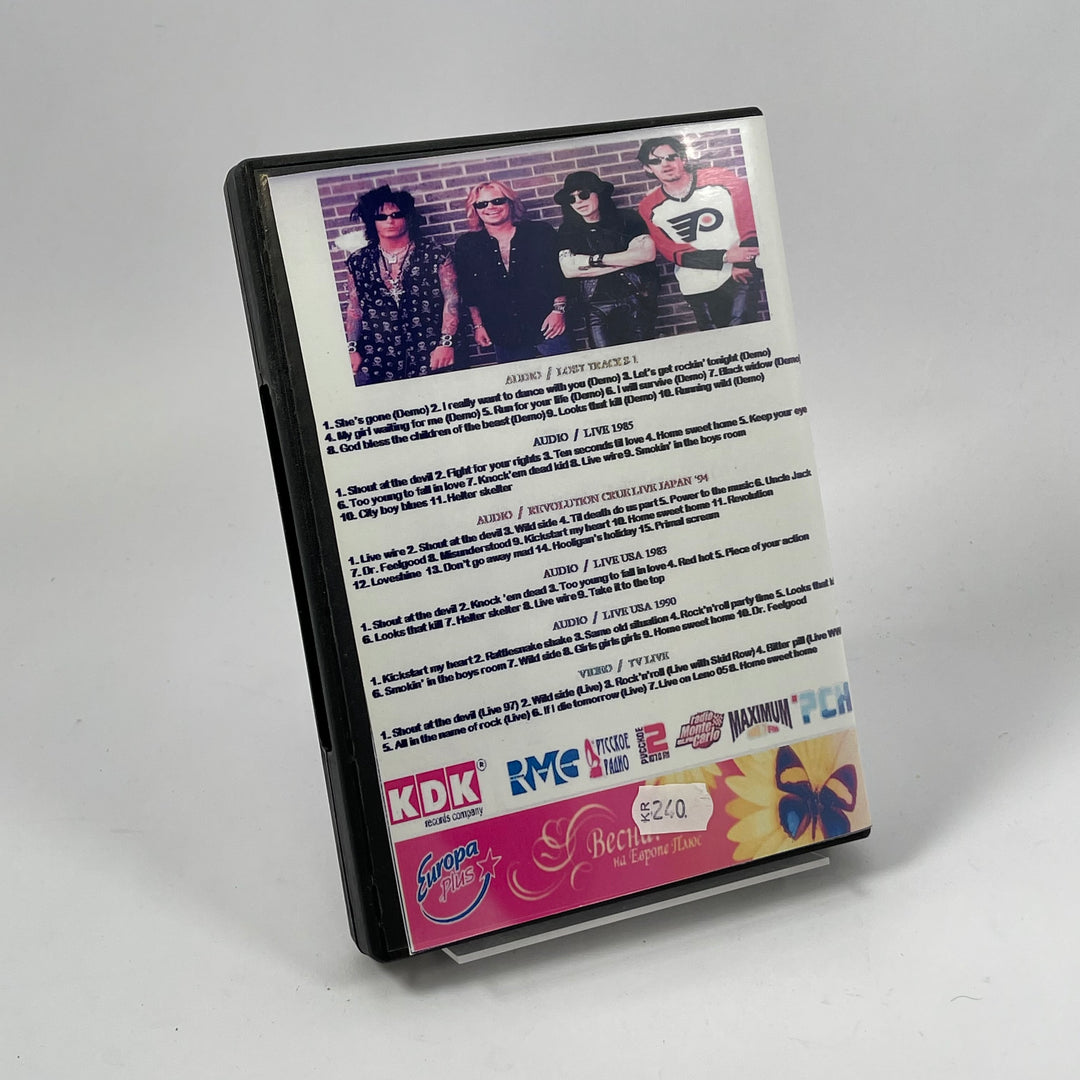 Mötley Crüe Retro VHS Lost Tracks