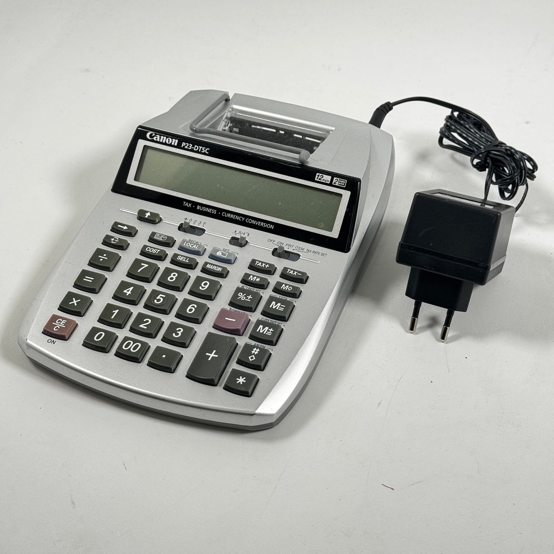 Retro Canon P23-DTSC Räknare i Plast