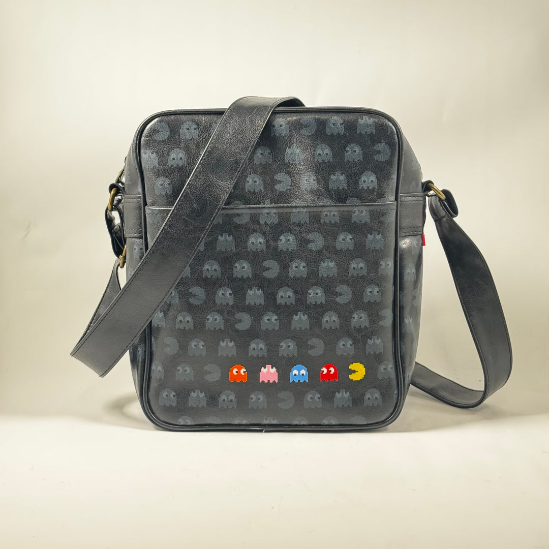 Retro Axelväska Skyline med Spelmotiv