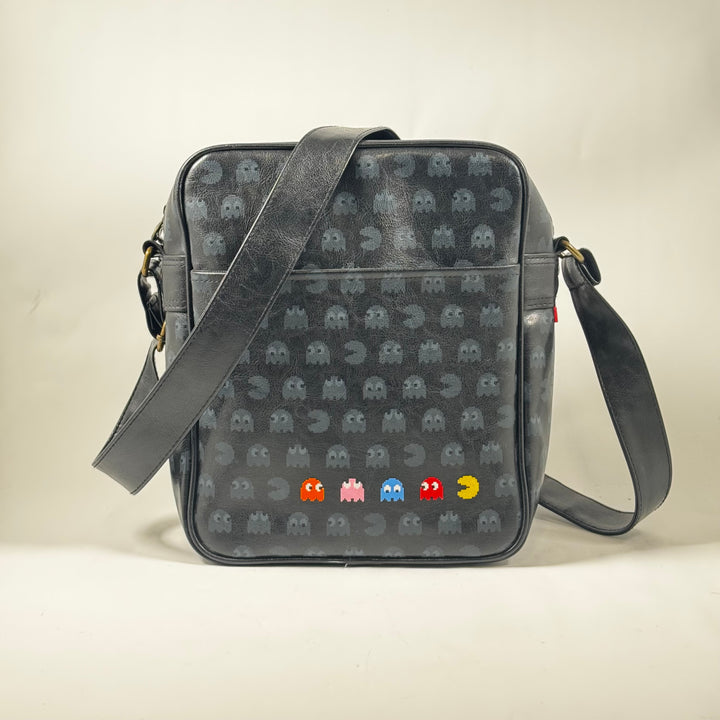 Retro Axelväska Skyline med Spelmotiv