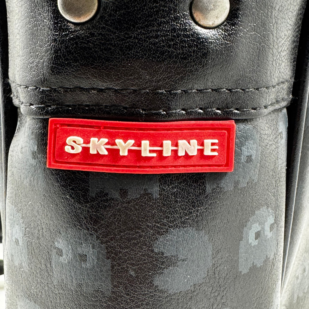 Retro Axelväska Skyline med Spelmotiv