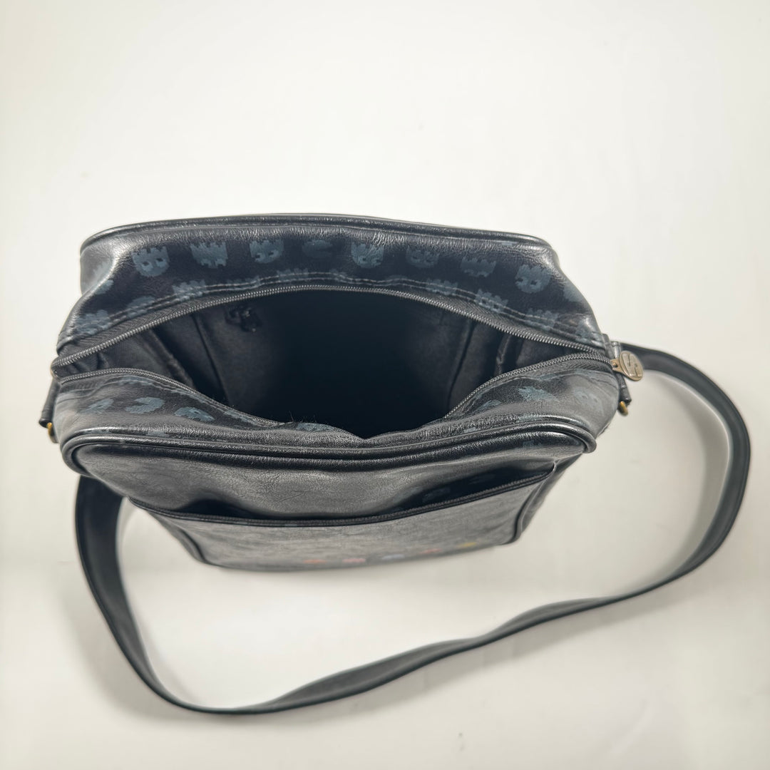 Retro Axelväska Skyline med Spelmotiv