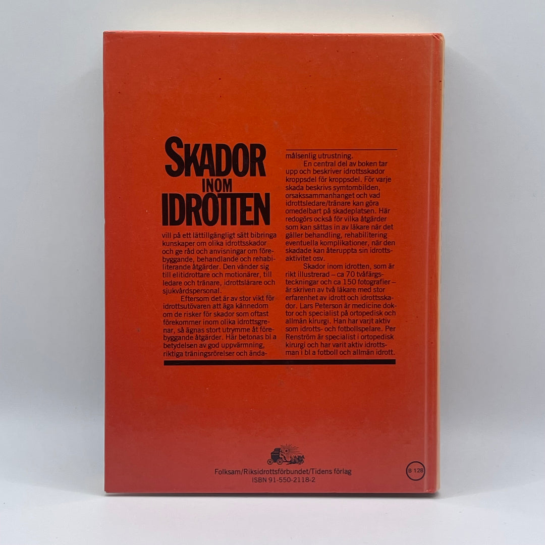 Begagnad klassiker: Skador inom idrotten bok