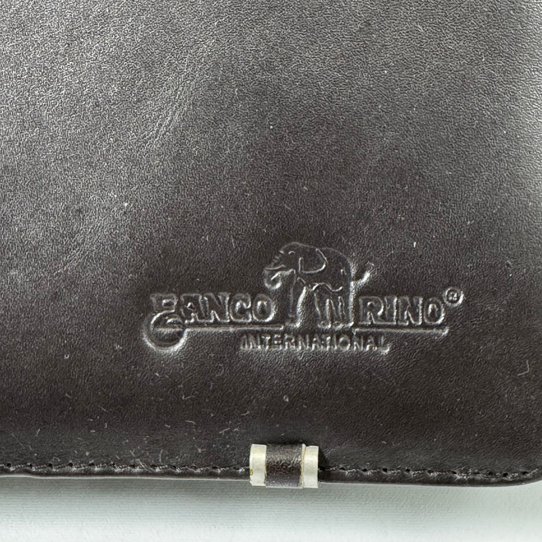 Stor elegant läderportfölj Banco International