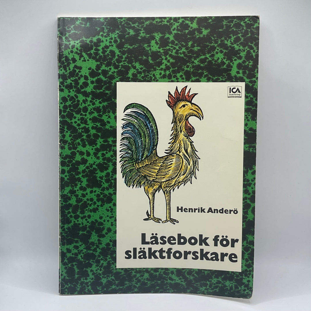 Läsebok för släktforskare Henrik Anderö