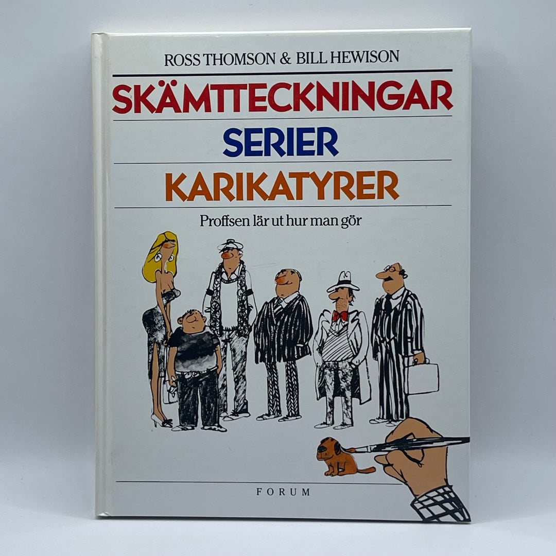 Begagnad Bok Skämteckningar Serier Karikatyrer