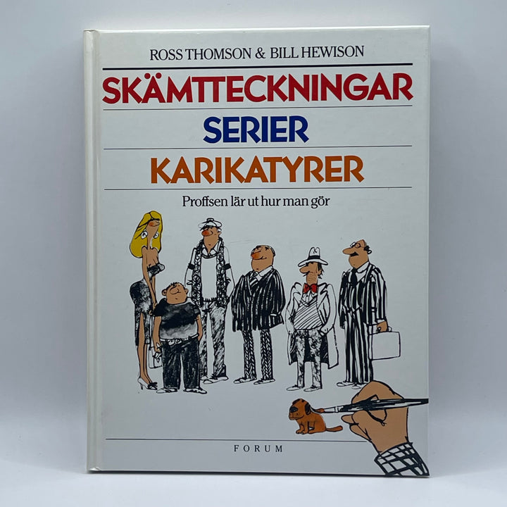 Begagnad Bok Skämteckningar Serier Karikatyrer