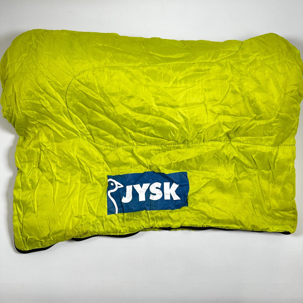 Neongul Open Air sovsäck från Jysk - Homy Secondhand Online