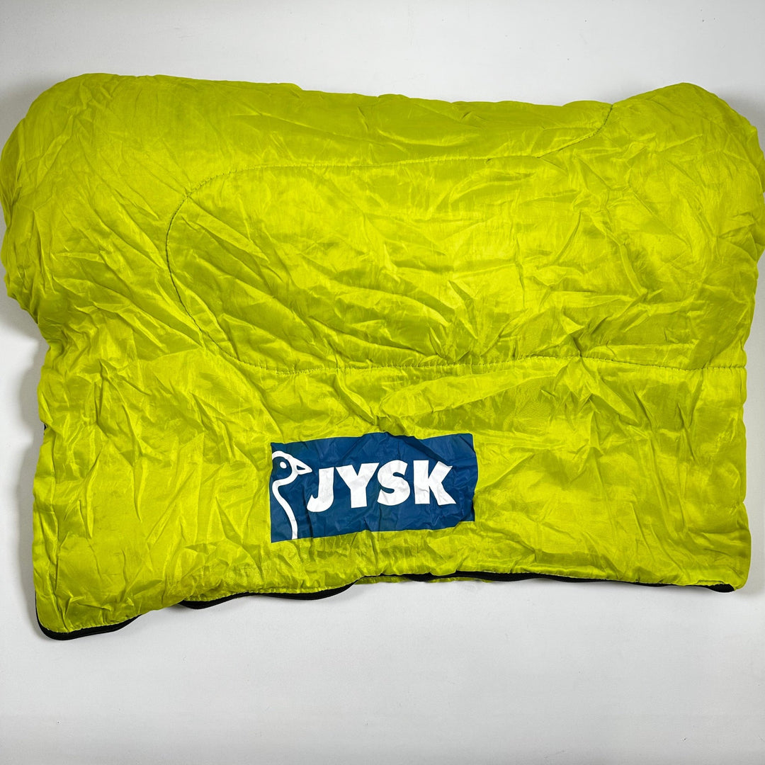 Neongul Open Air sovsäck från Jysk - Homy Secondhand Online