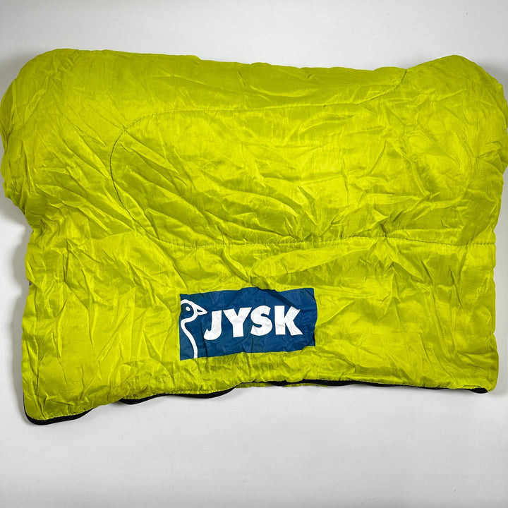 Neongul Open Air sovsäck från Jysk - Homy Secondhand Online