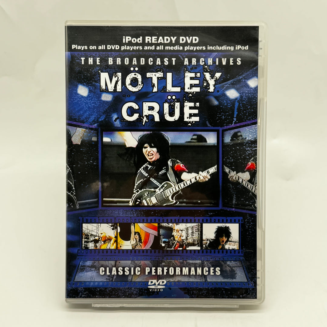 Mötley Crüe DVDs Retro Rock Samling
