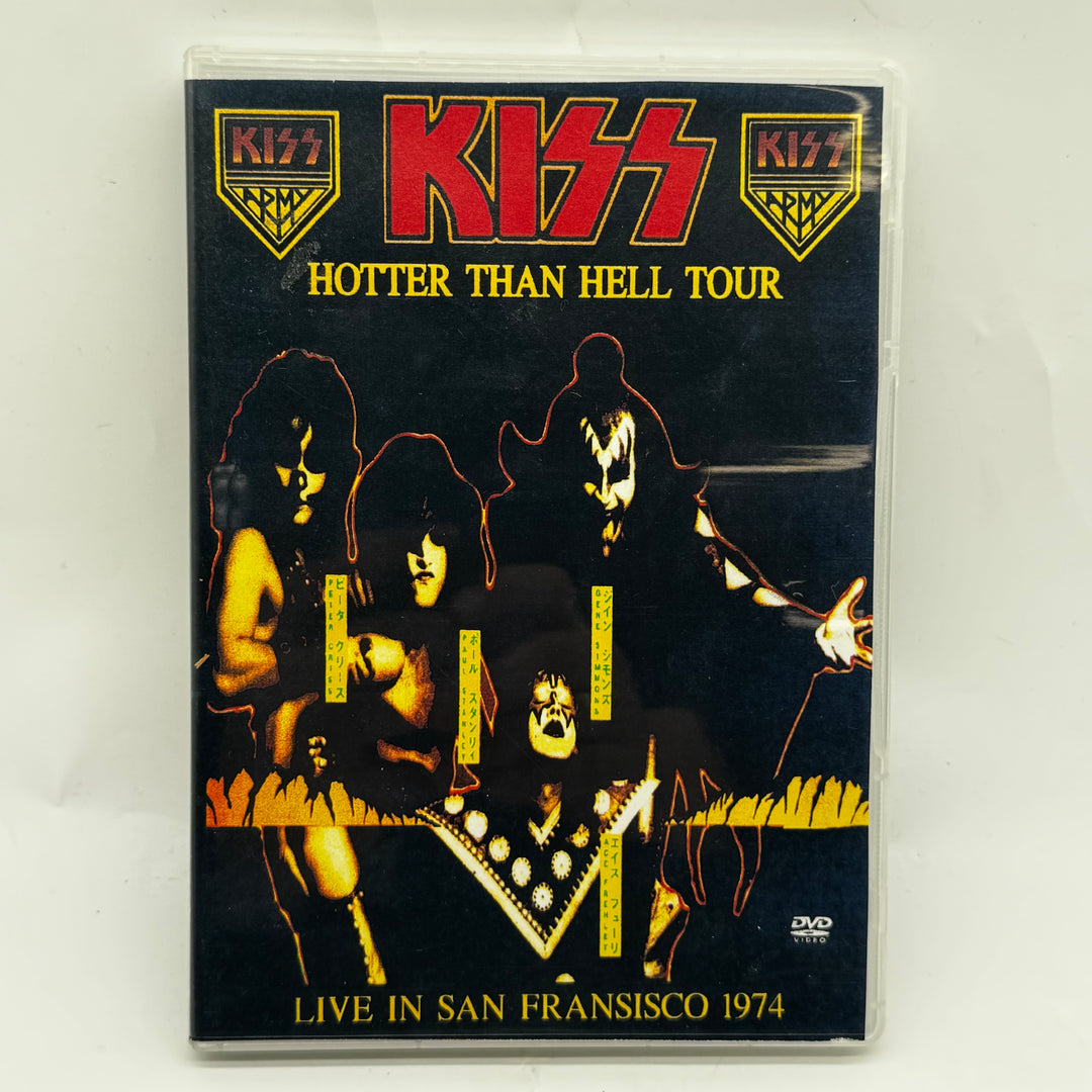 KISS konsert-DVD samling retro 1970-80-talet