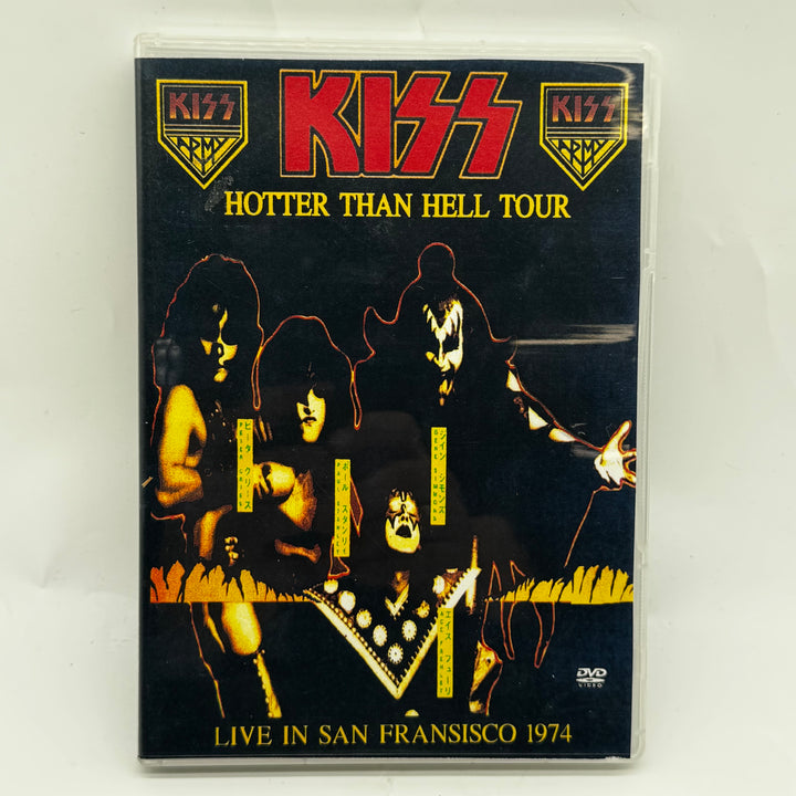 KISS konsert-DVD samling retro 1970-80-talet