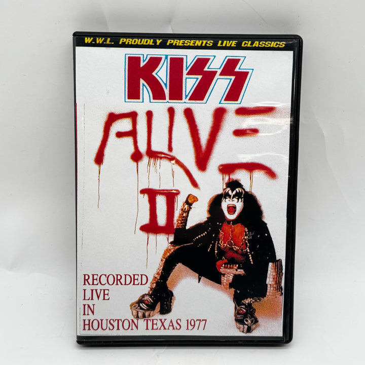 KISS konsert-DVD samling retro 1970-80-talet
