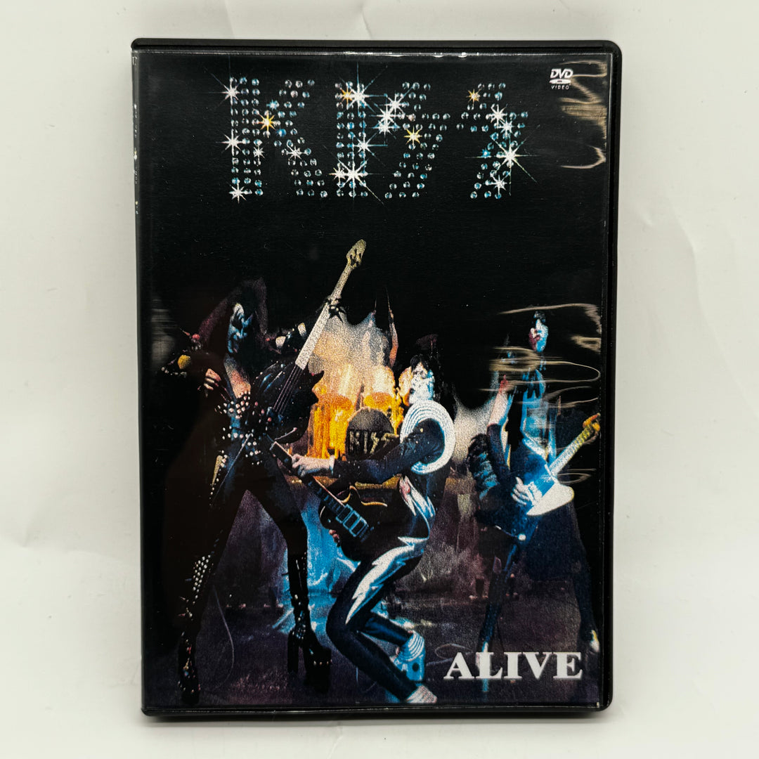 KISS konsert-DVD samling retro 1970-80-talet