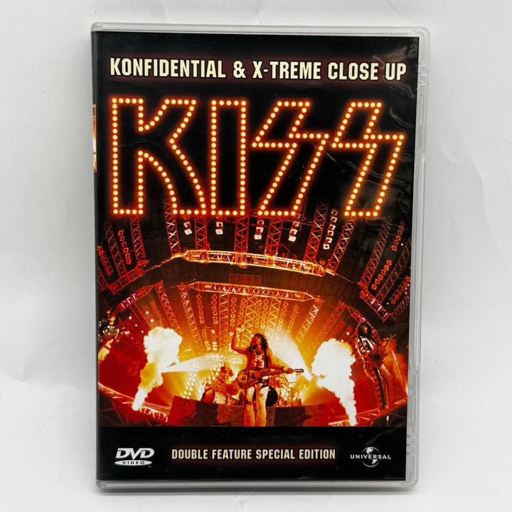 KISS konsert-DVD samling retro 1970-80-talet