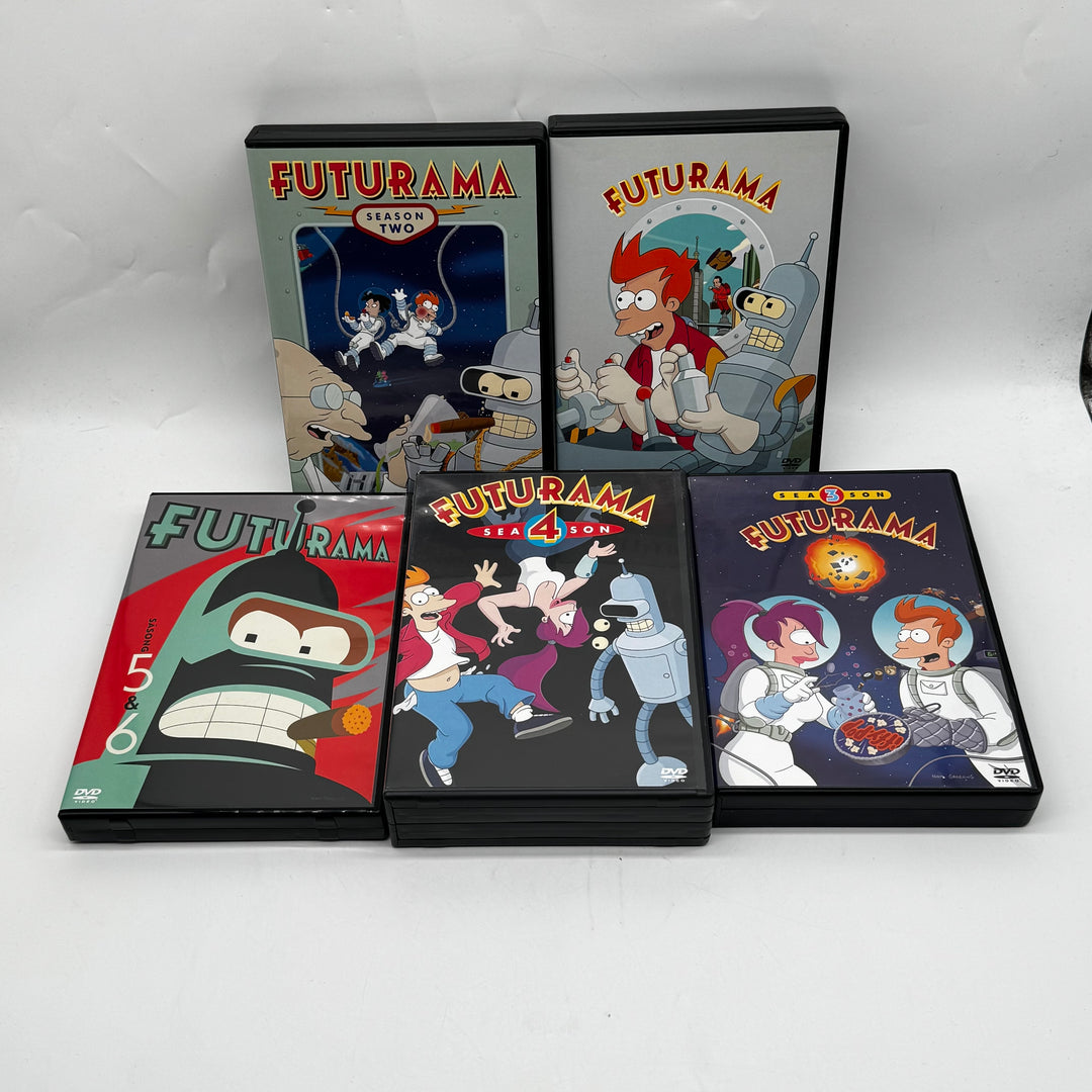 Futurama Säsongsboxar 1-6 Retro DVD