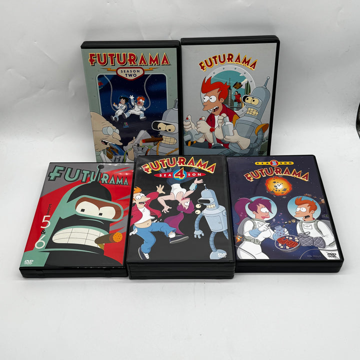 Futurama Säsongsboxar 1-6 Retro DVD