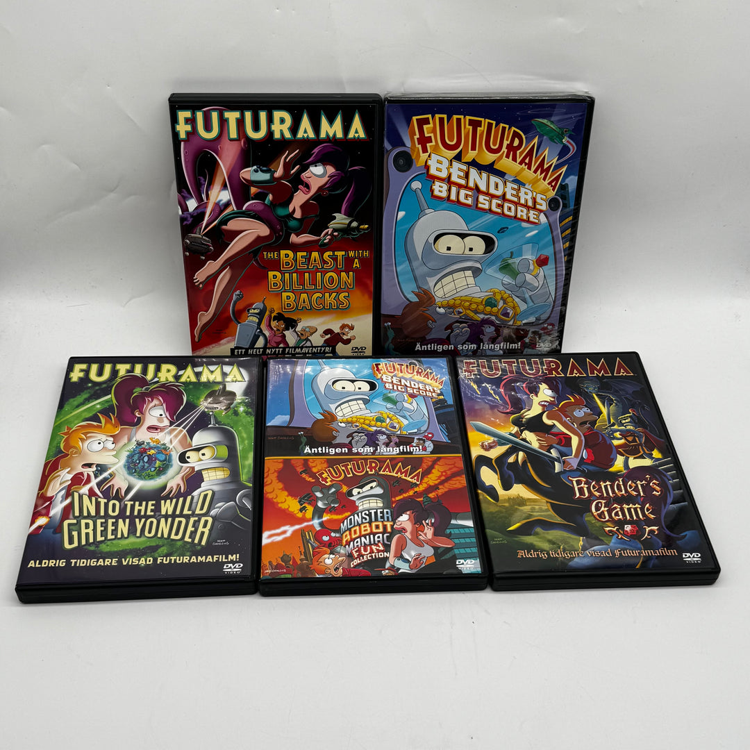 Futurama Retro DVD-samling Sci-Fi Komedi