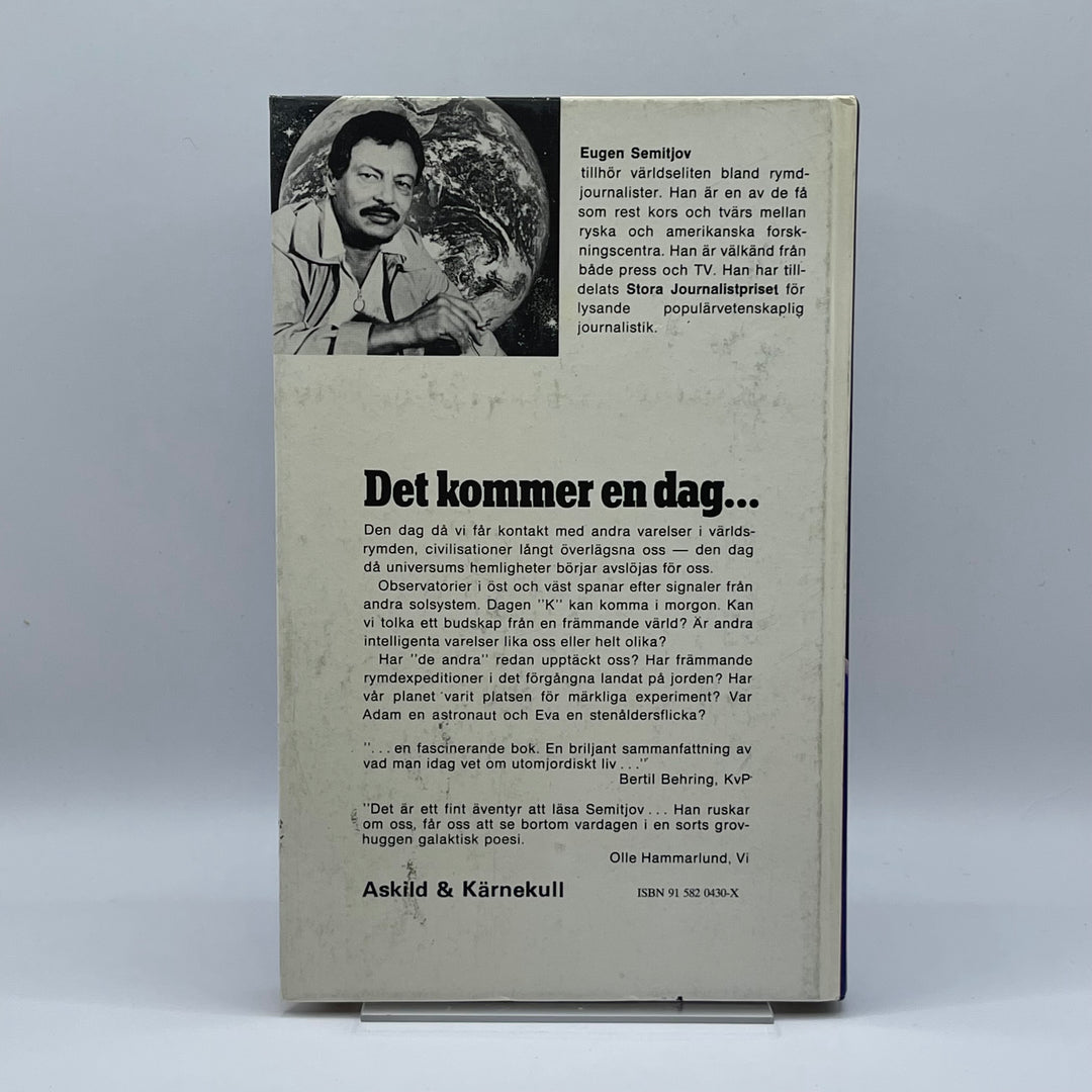 Retro bok "Det kommer en dag..." av Eugen Semitjov