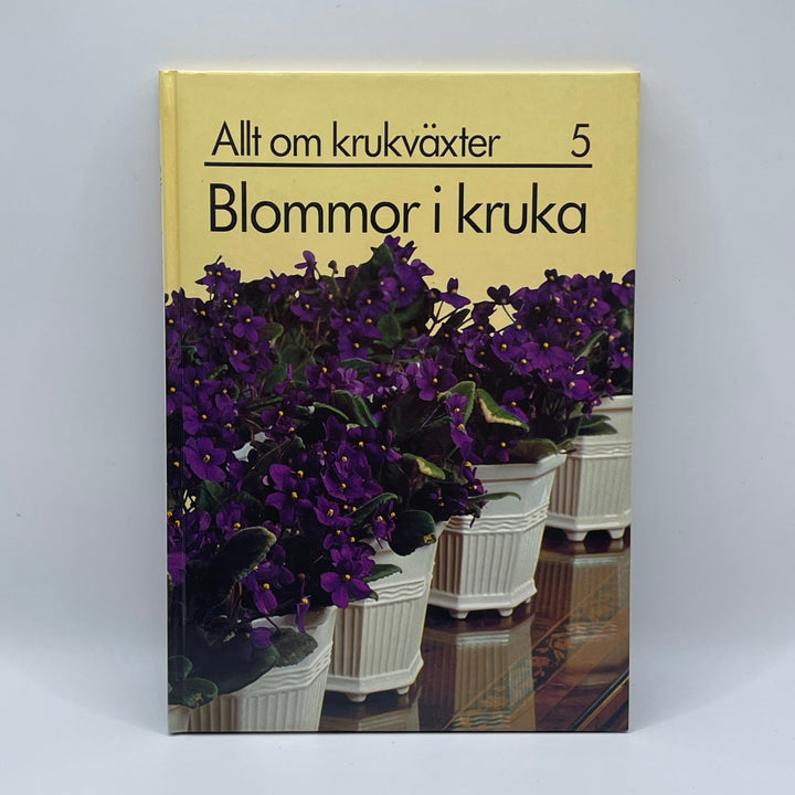 Blommor i Kruka Bok Retro ICA-förlaget