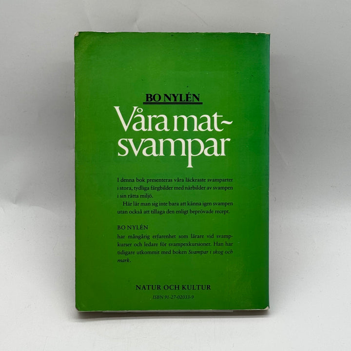 Våra matsvampar svampbok retro Natur och Kultur