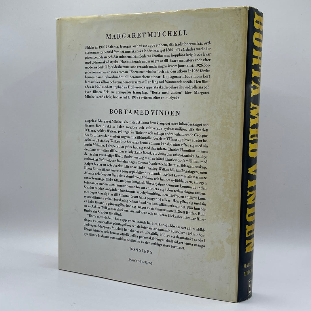 Borta Med Vinden Bonniers Vintage Bok