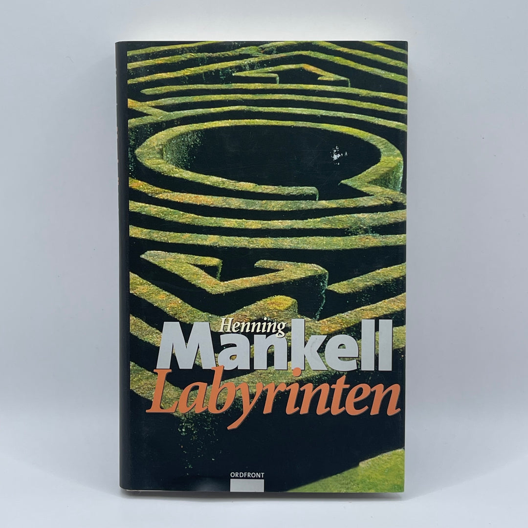 Henning Mankells Labyrinten kriminalroman begagnad bok