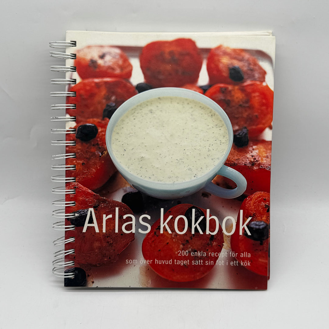 Arla spiralbunden kokbok med enkla recept