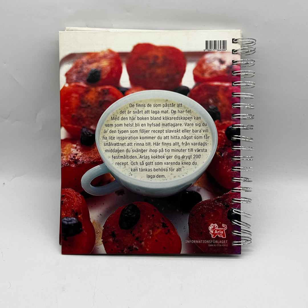 Arla spiralbunden kokbok med enkla recept